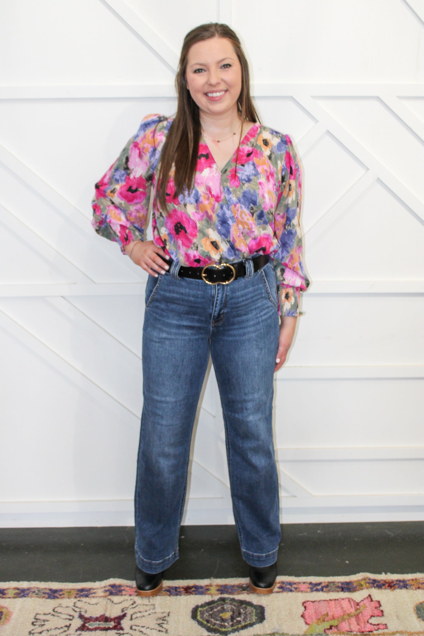 Gianna Floral Bodysuit