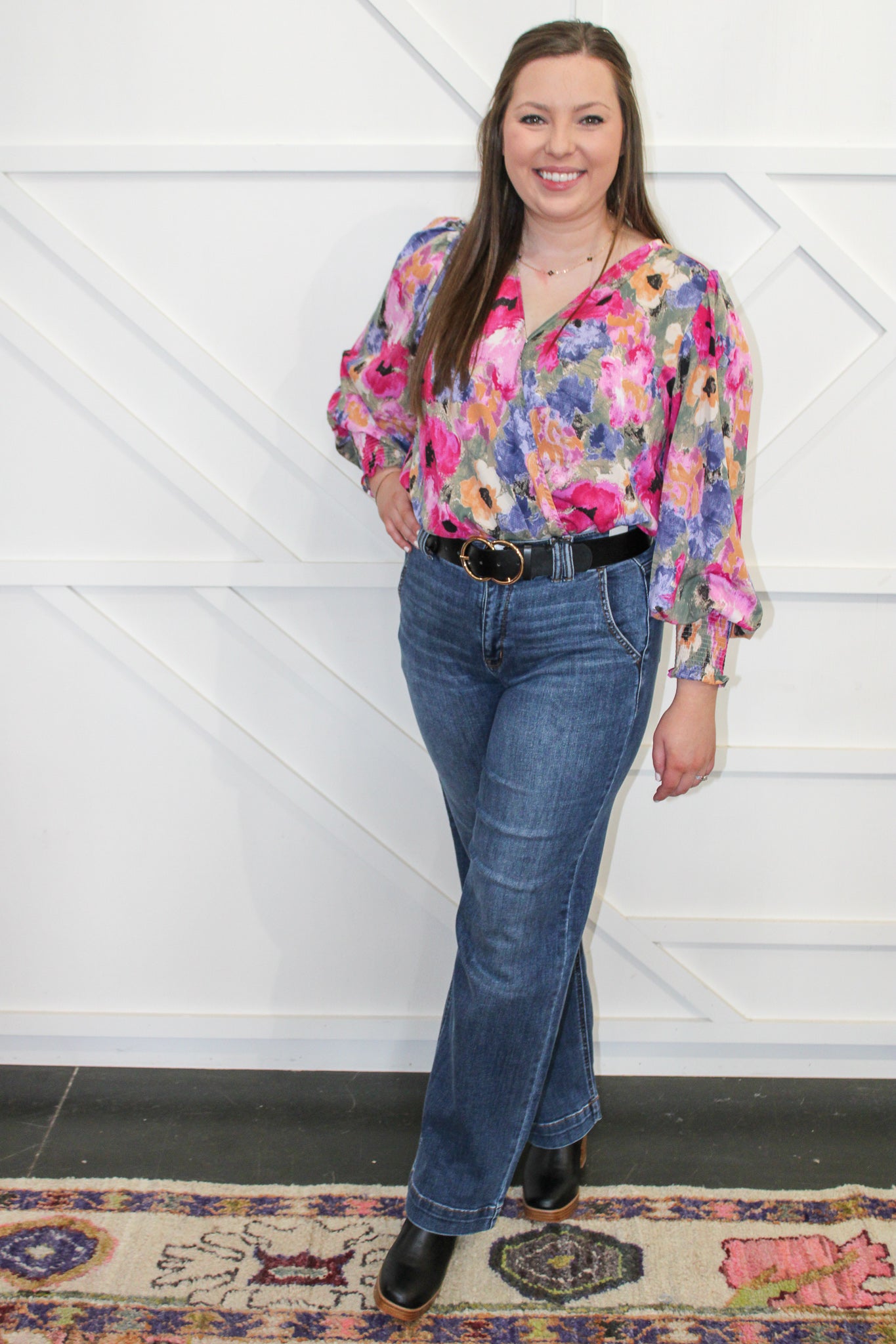 Gianna Floral Bodysuit