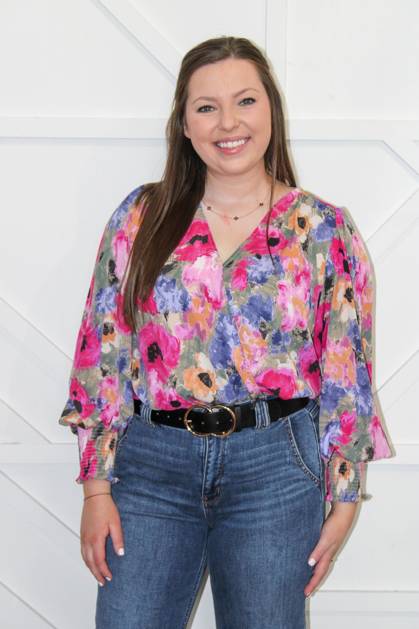 Gianna Floral Bodysuit