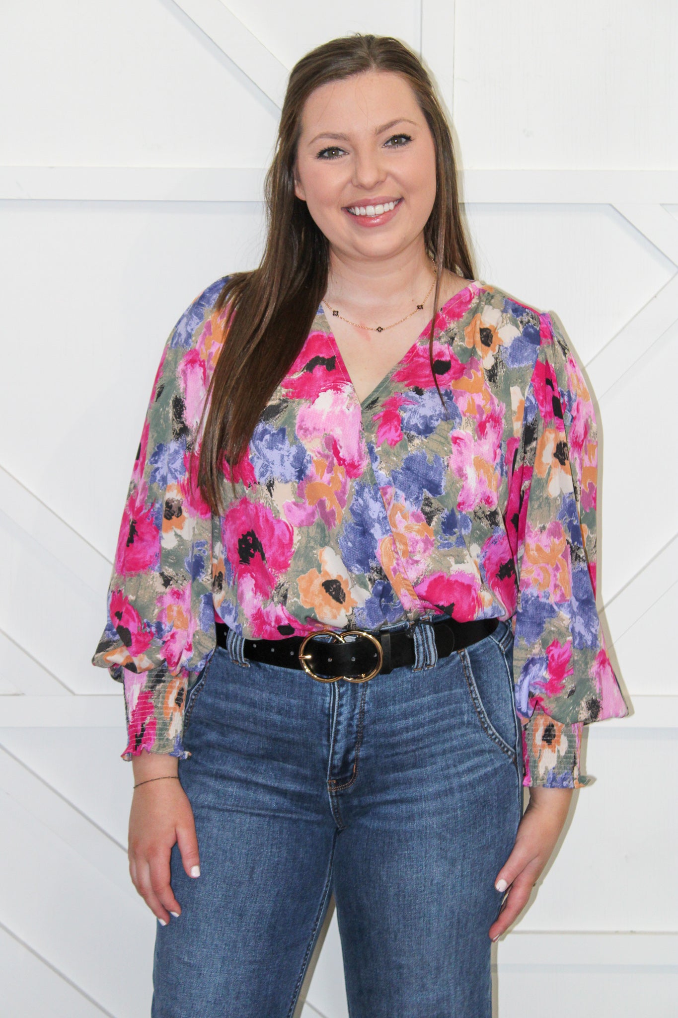 Gianna Floral Bodysuit