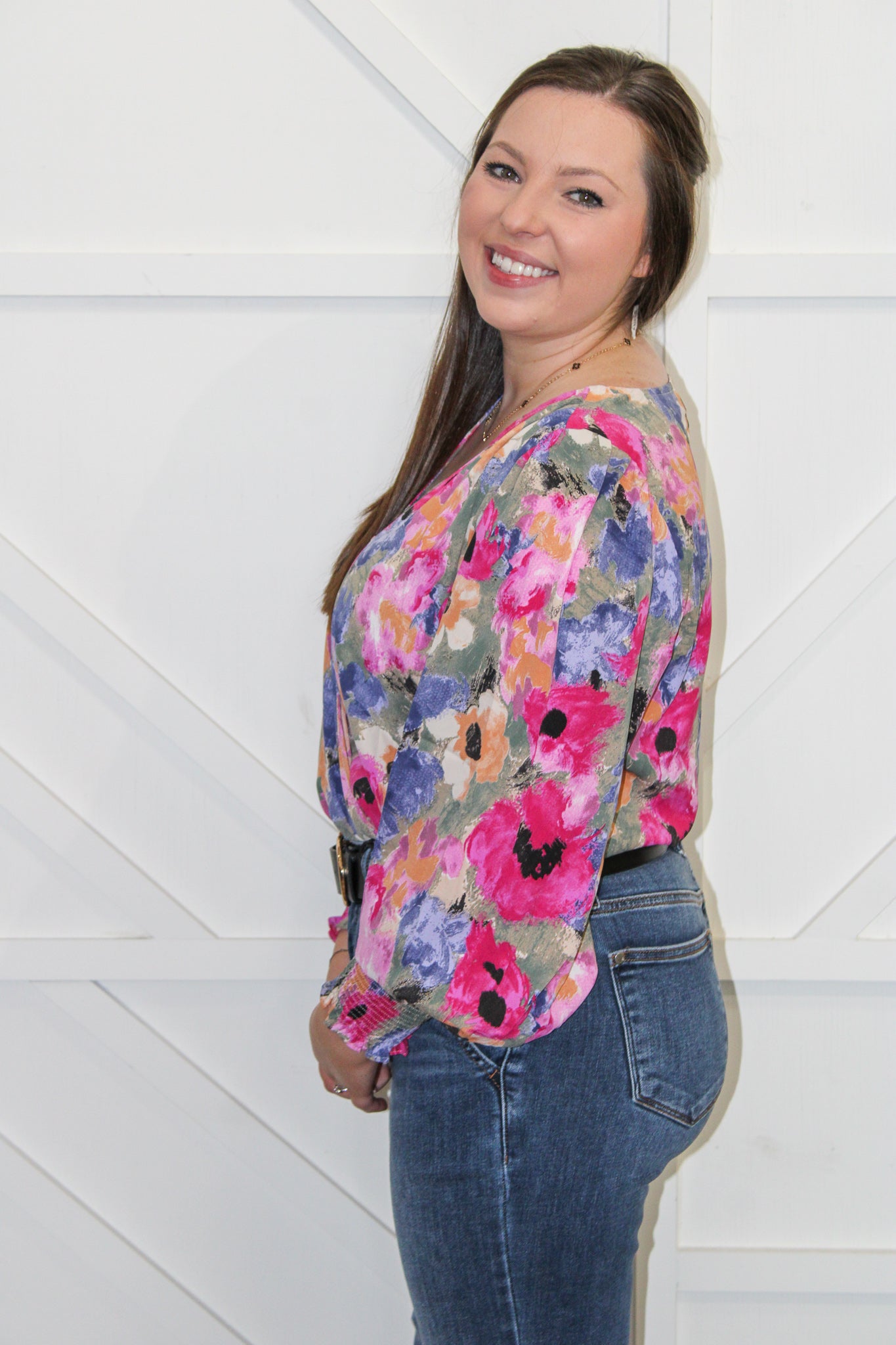 Gianna Floral Bodysuit