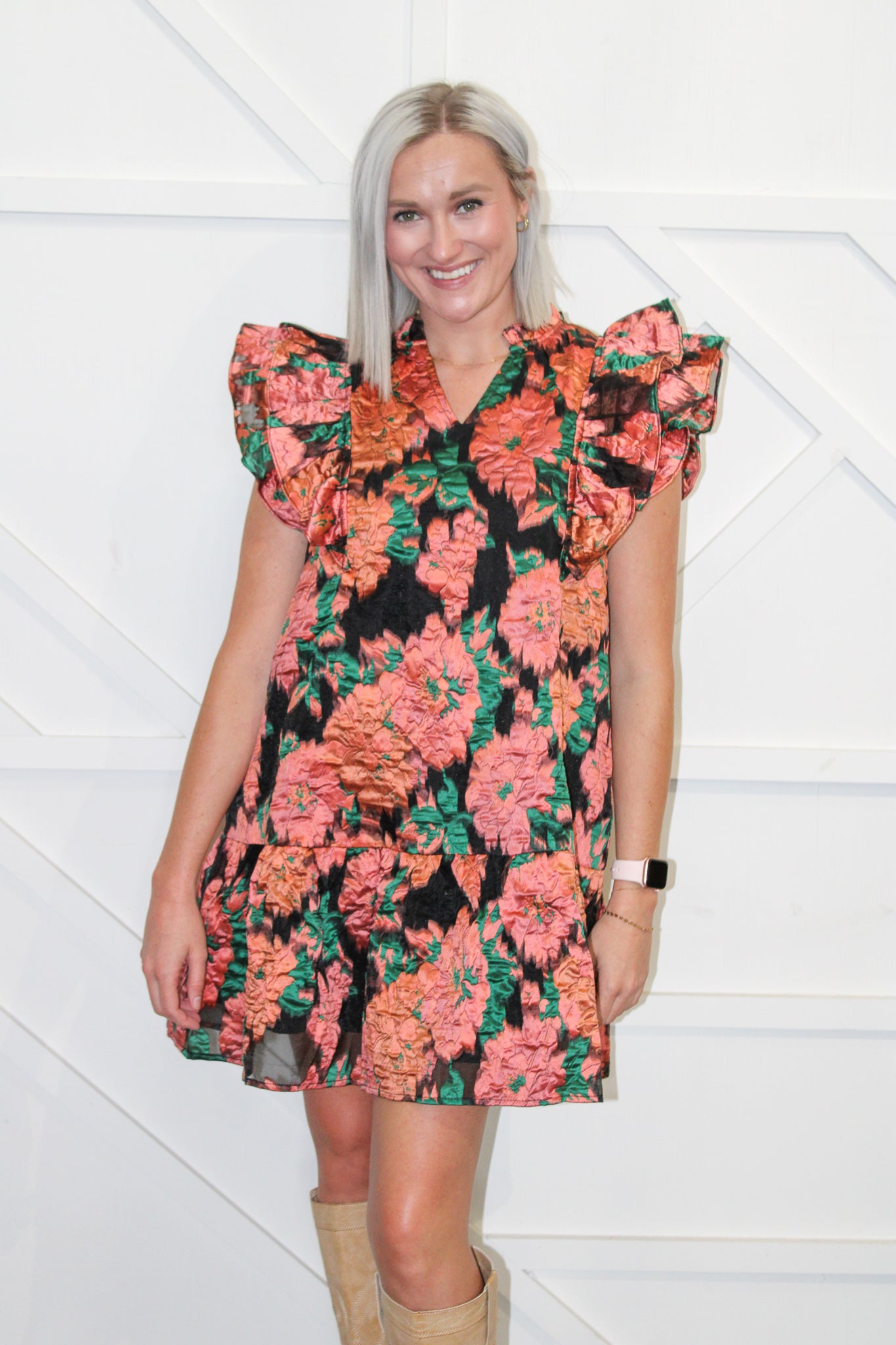 Juliana Textured Dress