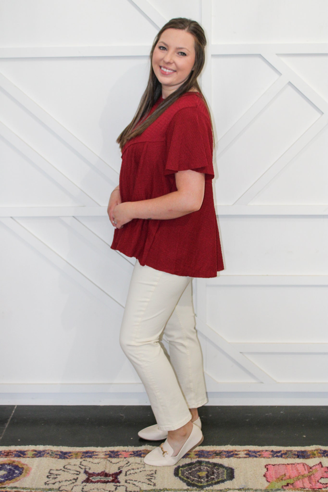 Carrie Asymmetrical Top