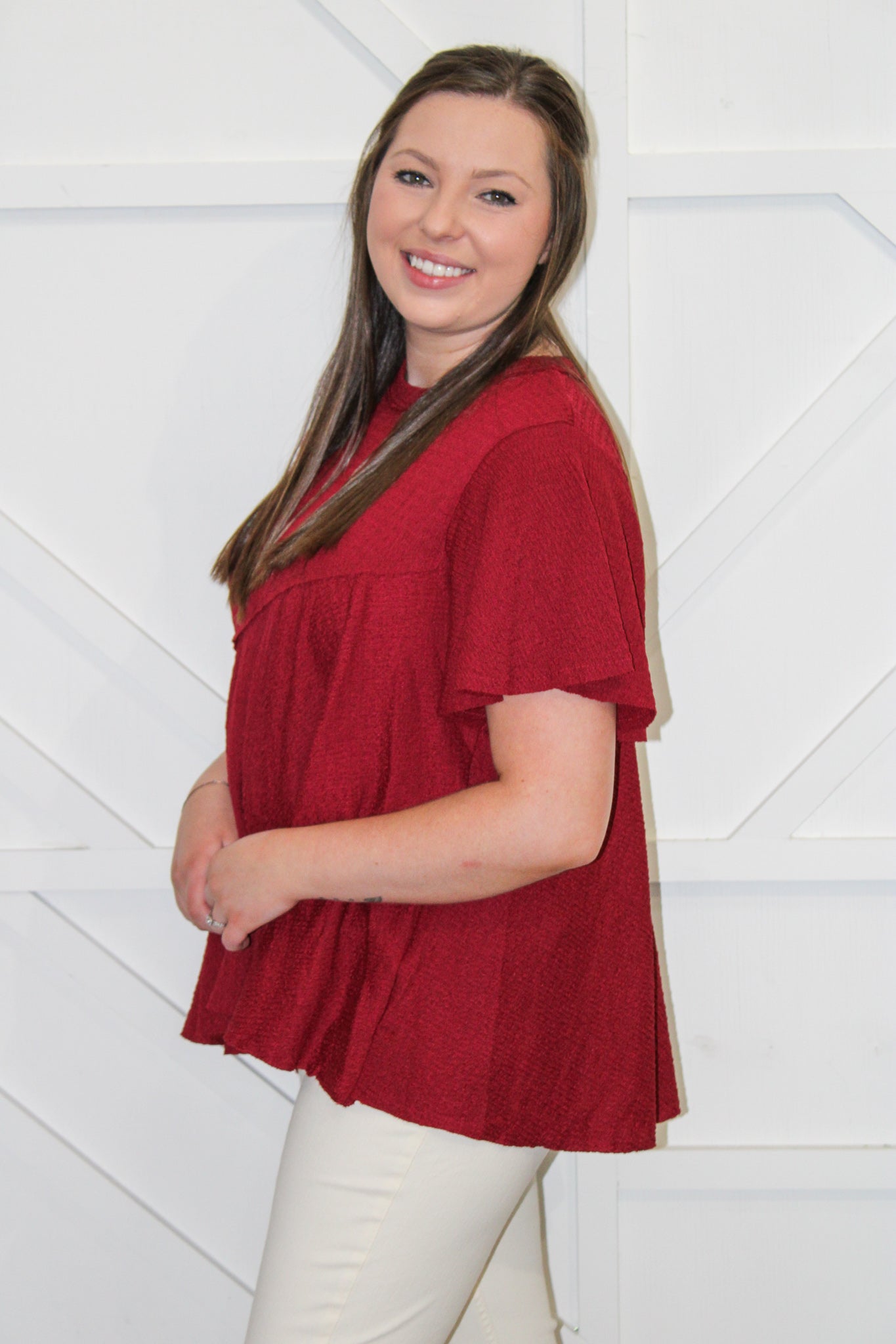 Carrie Asymmetrical Top
