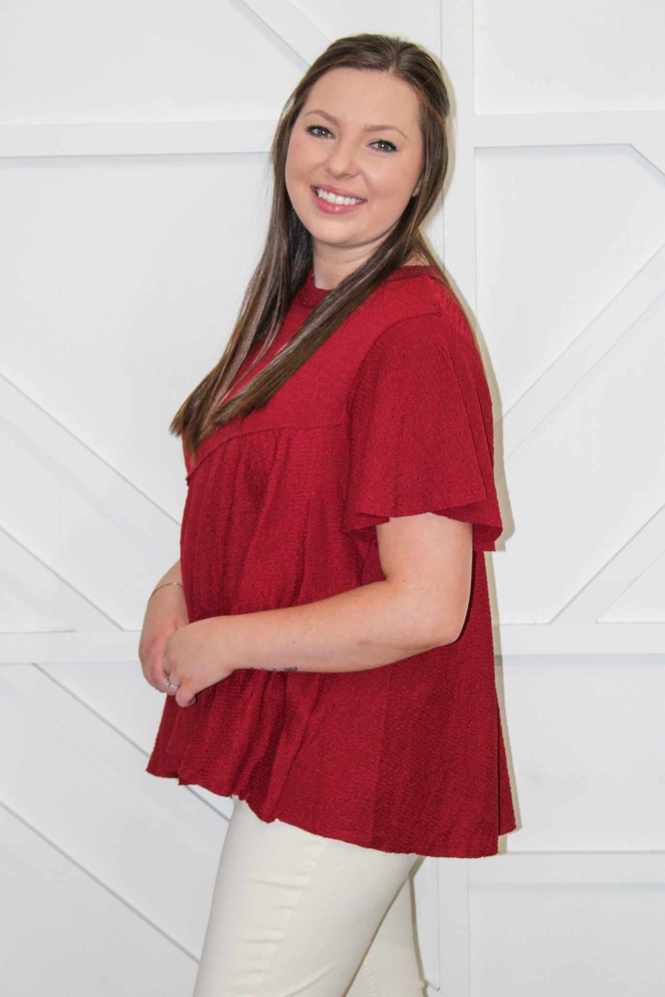 Carrie Asymmetrical Top
