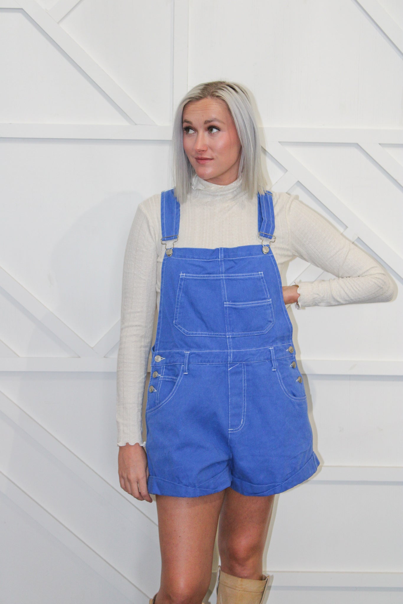 Camila Overalls Romper