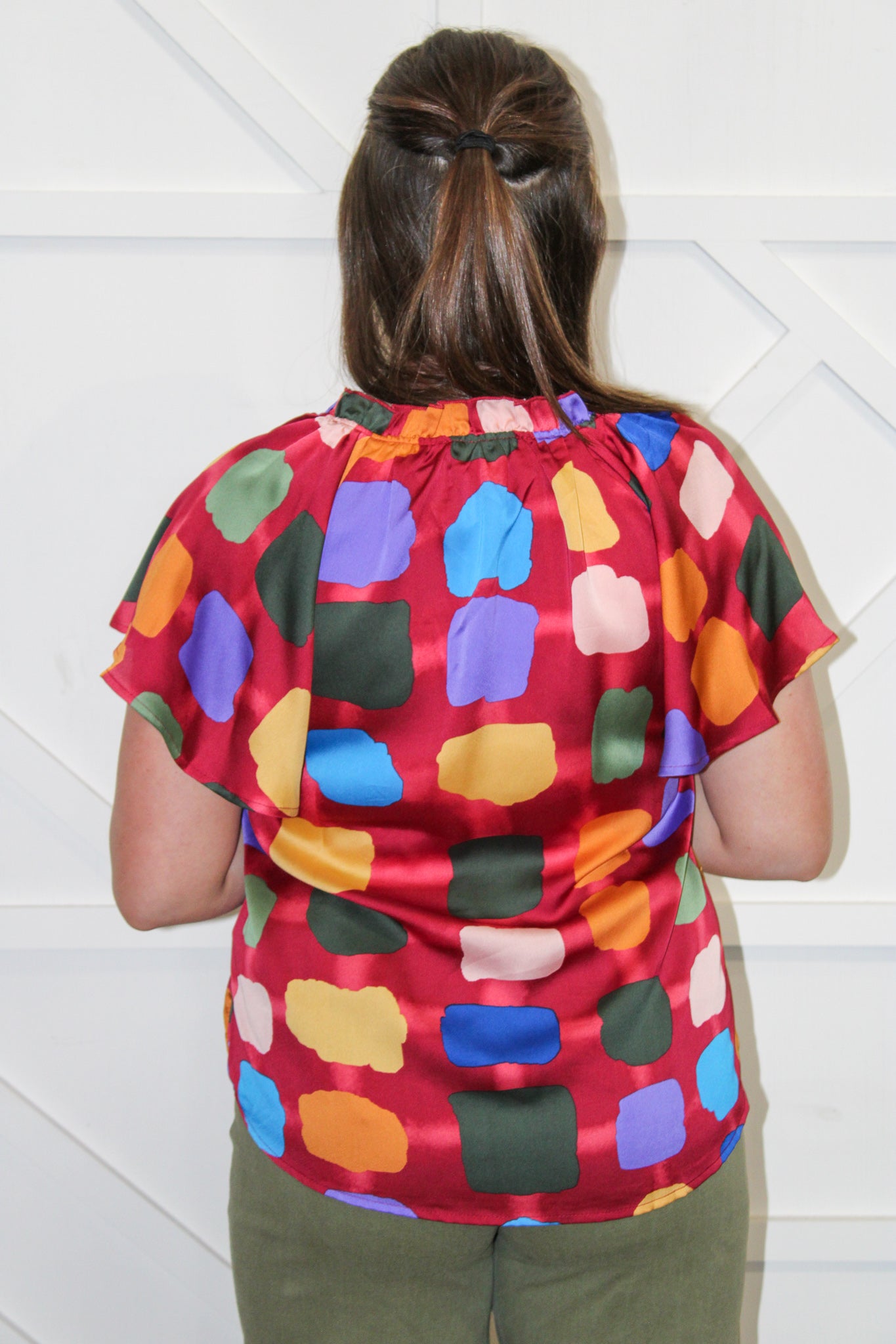 Georgia Multi Print Top