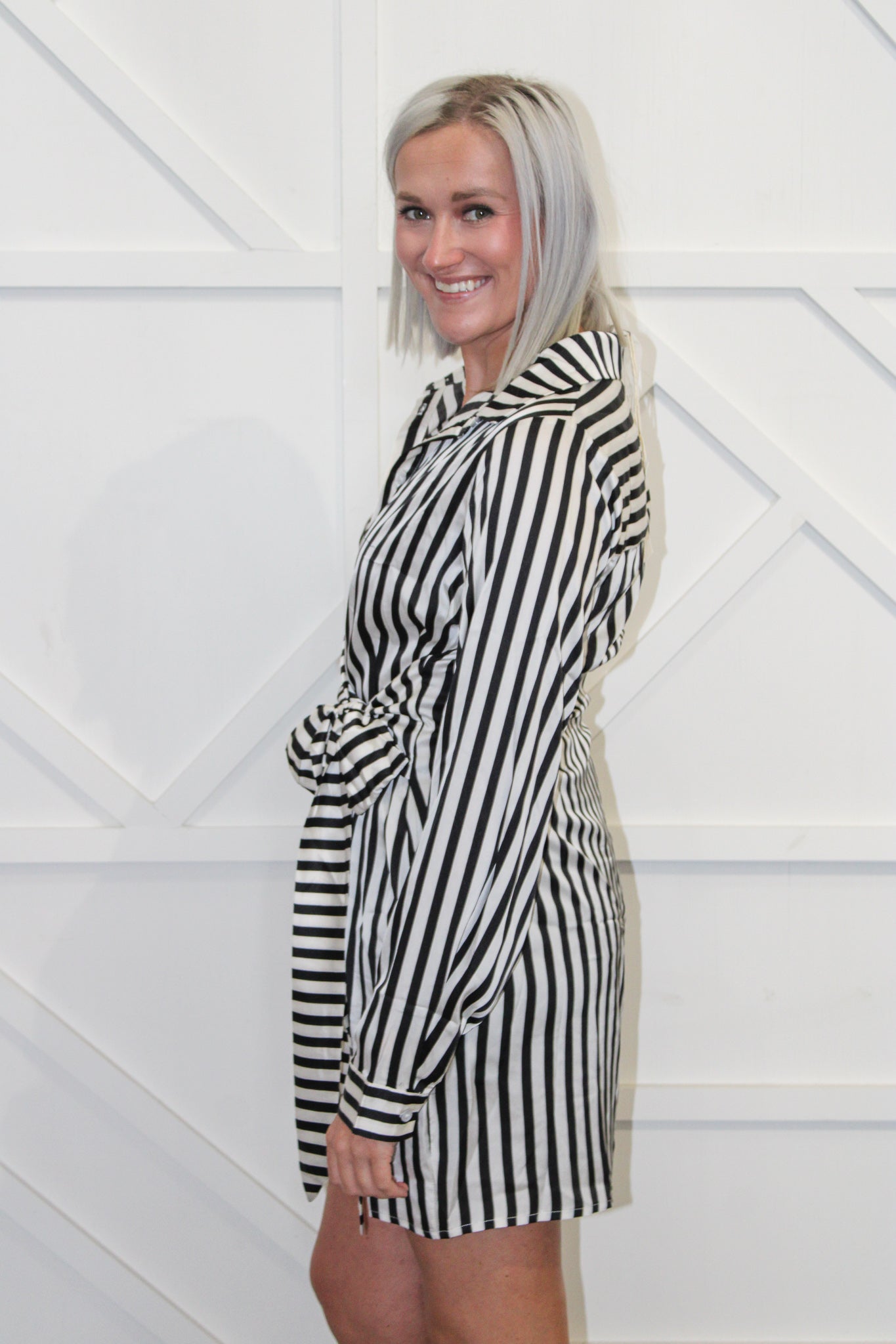 Judith Striped Dress