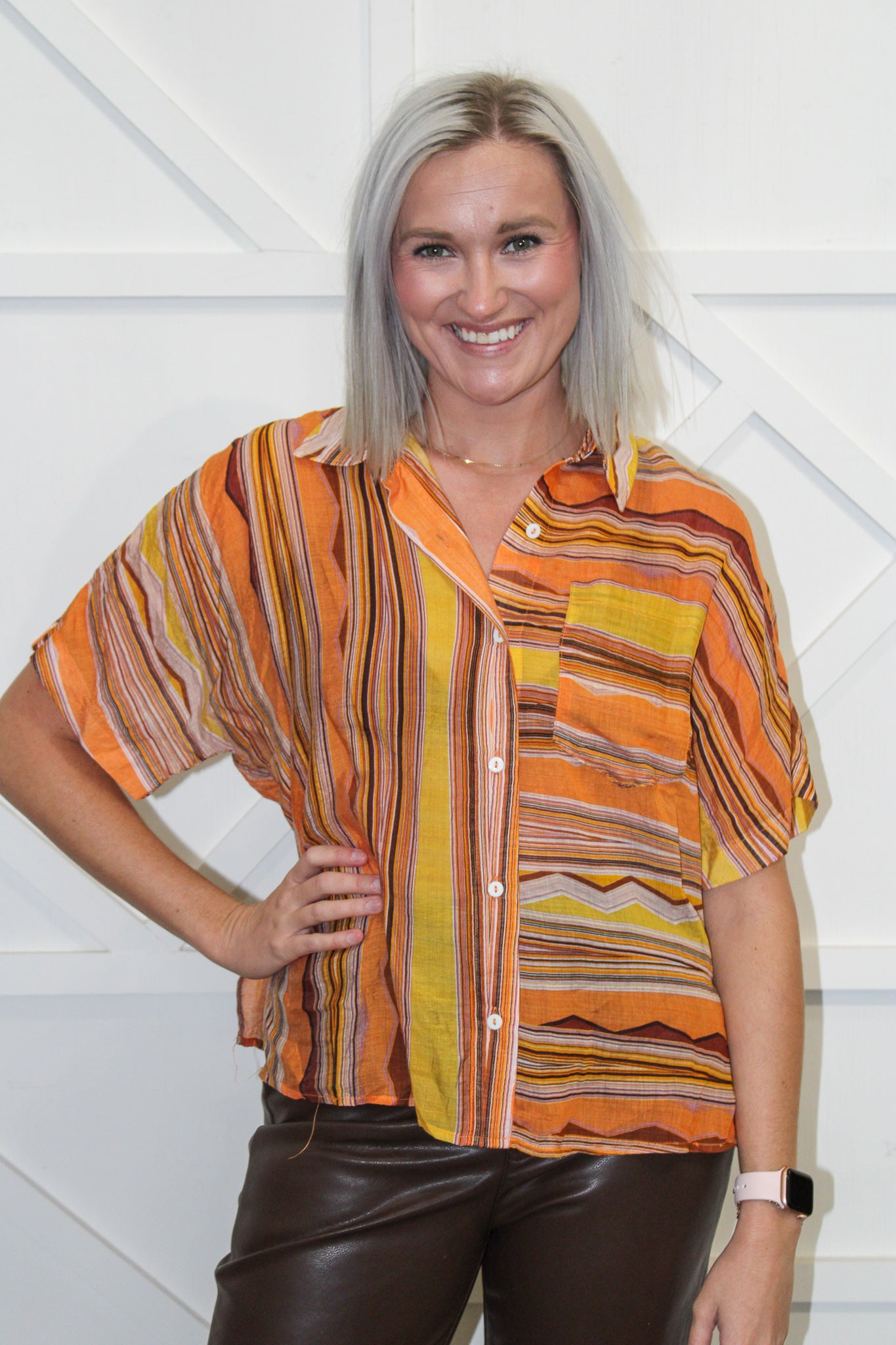 Kendall Button Down Top