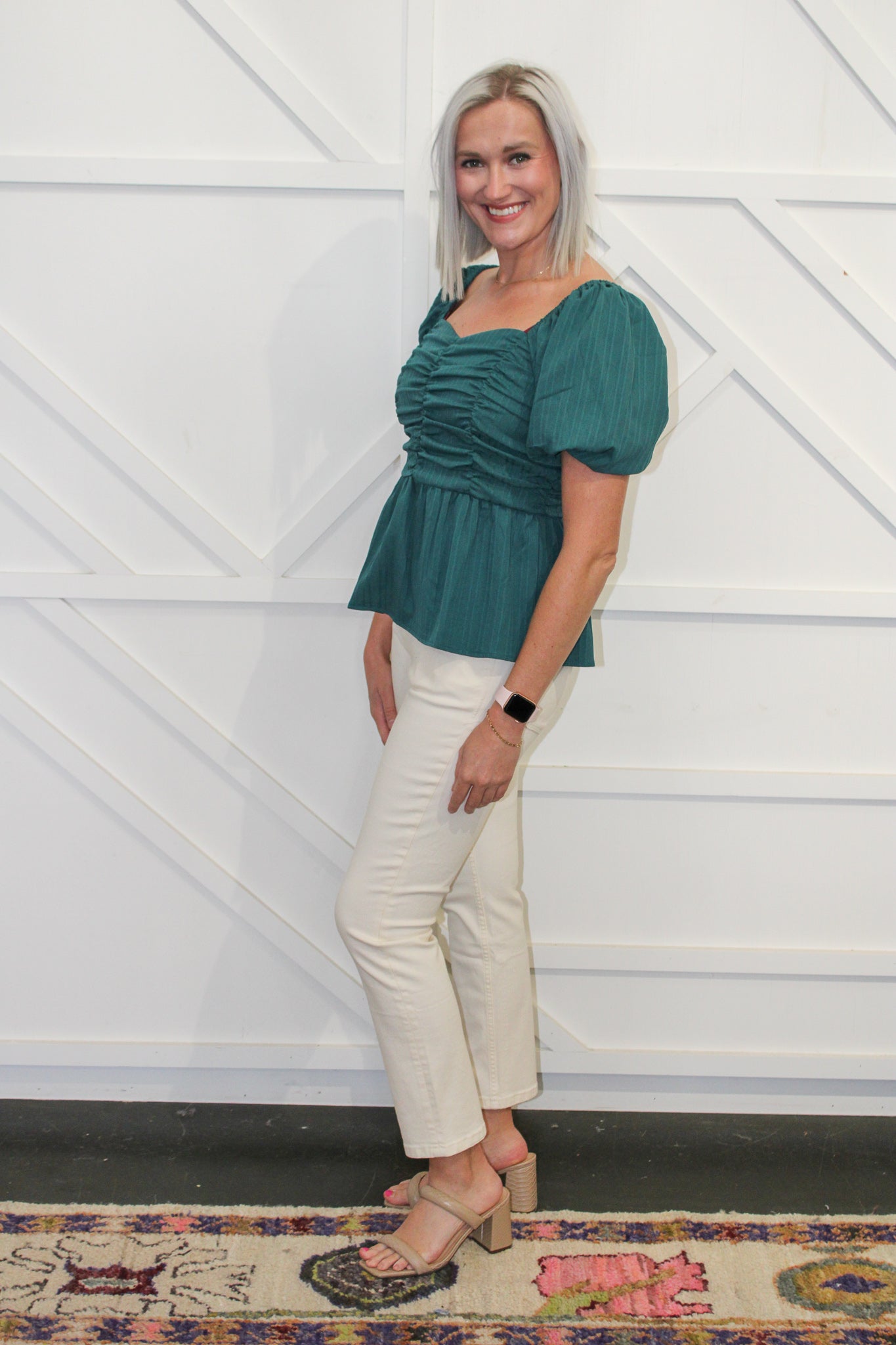 Georgia Puff Sleeve Top
