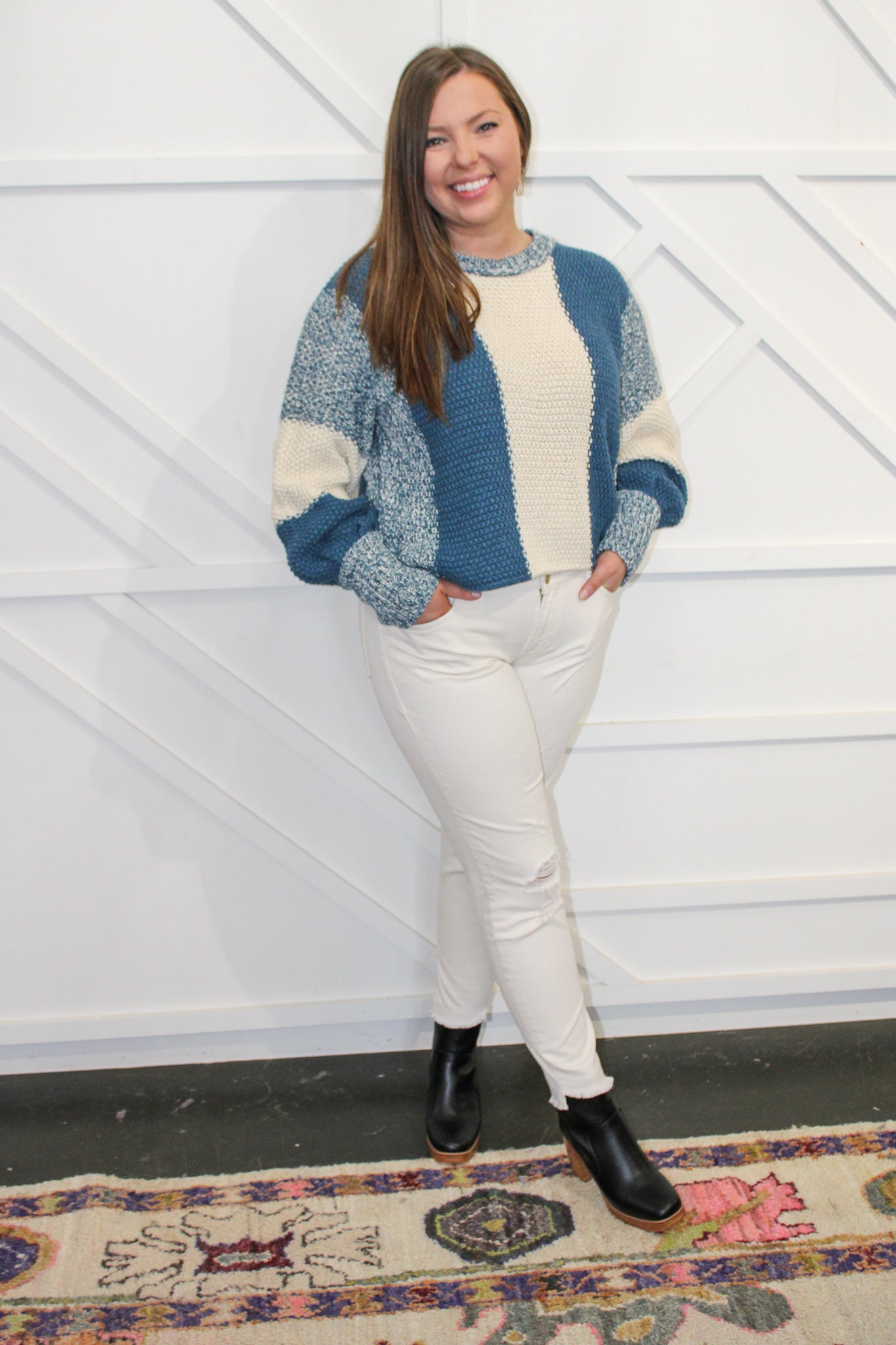 Eloisa Colorblock Sweater