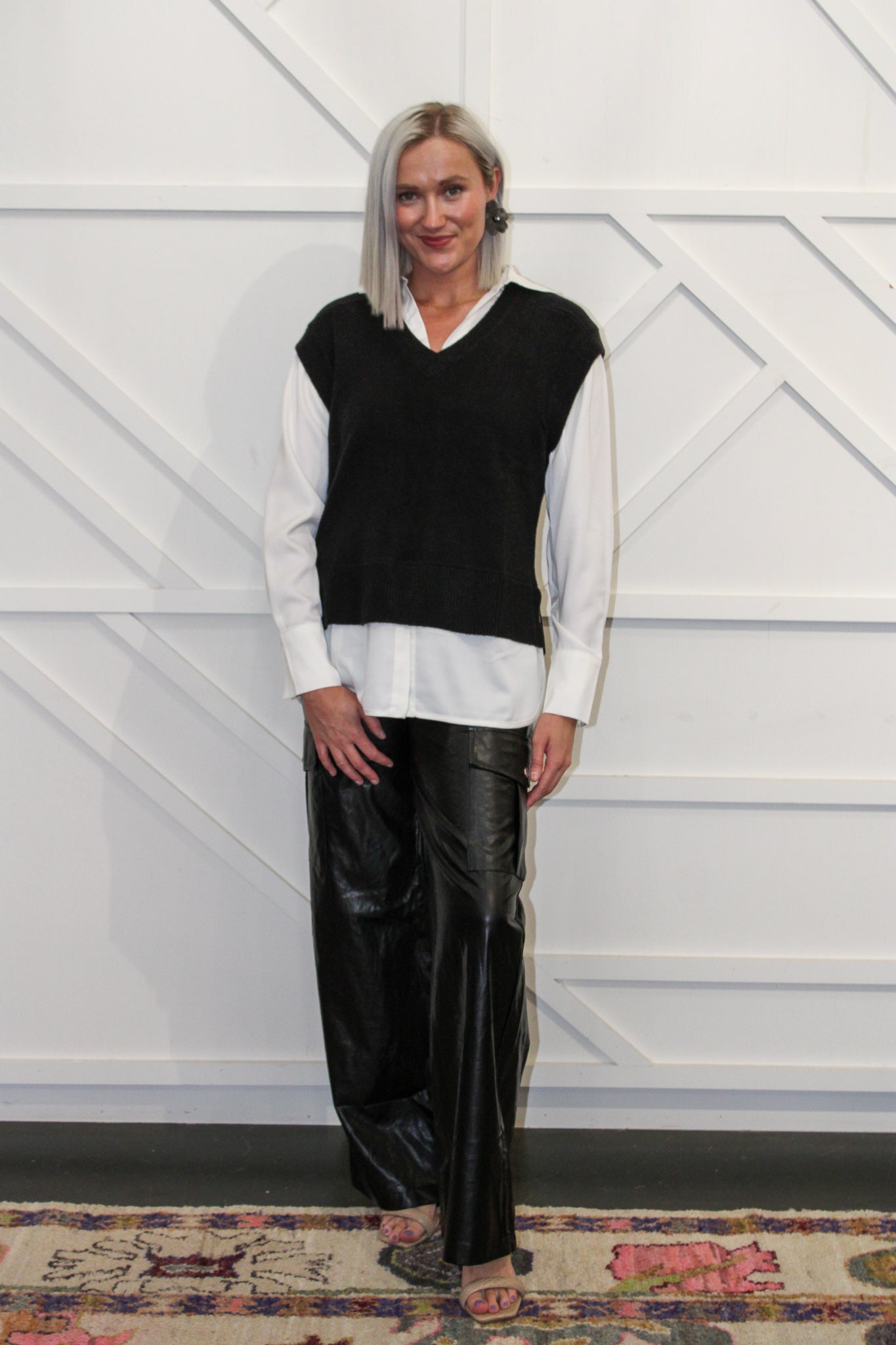 Sloan Sweater Vest Top