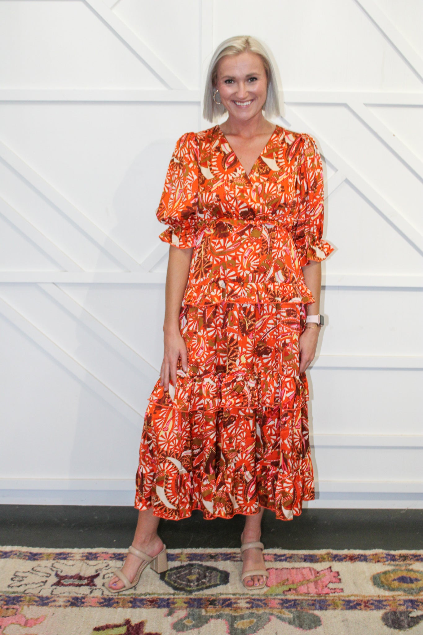 Beverly Tiered Maxi Dress