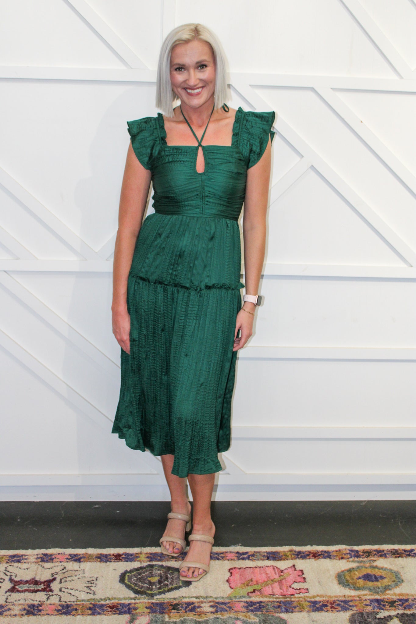 Amalia Satin Dress