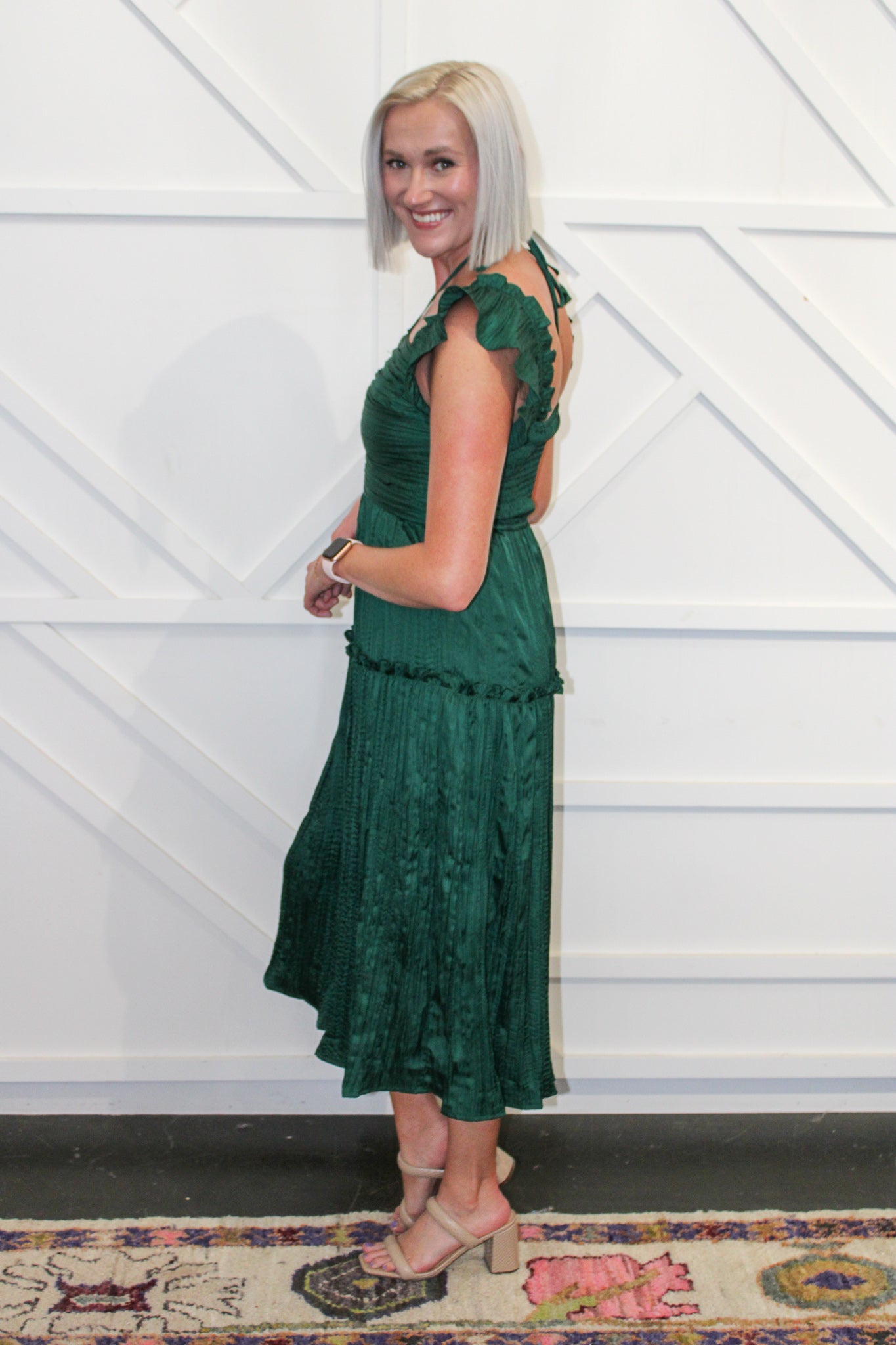 Amalia Satin Dress