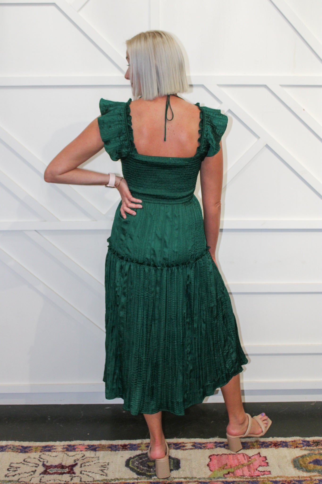 Amalia Satin Dress