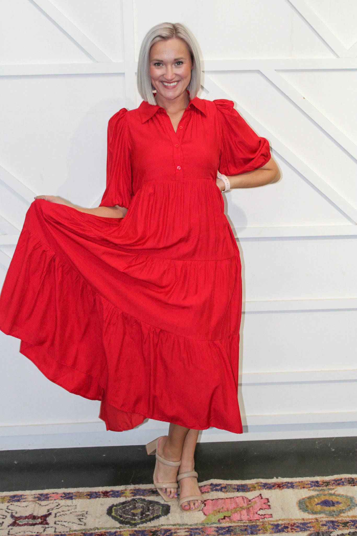 Ridgley Tiered Maxi