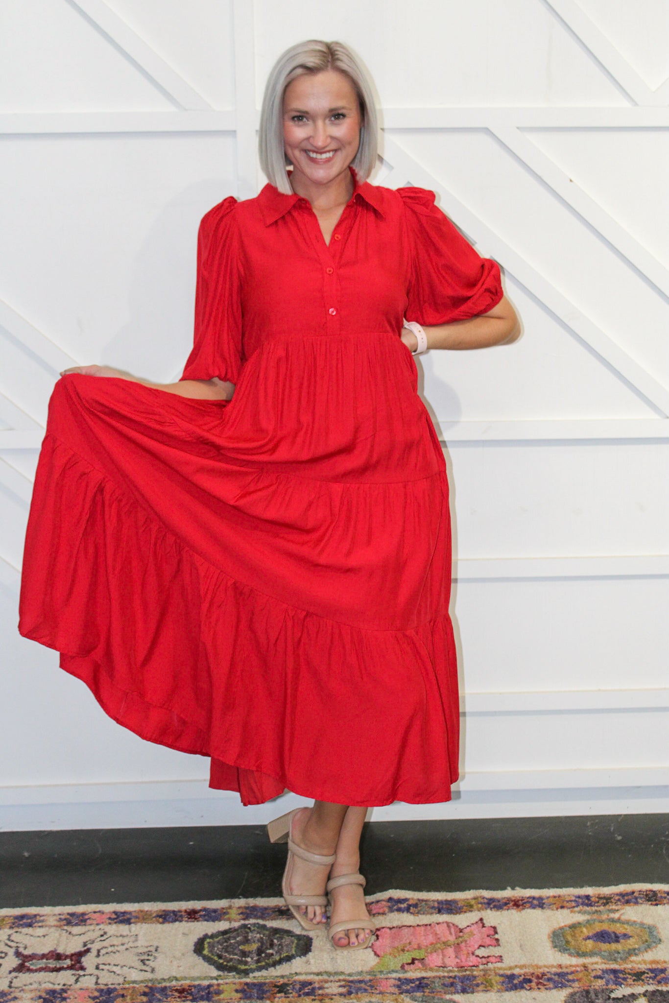 Ridgley Tiered Maxi