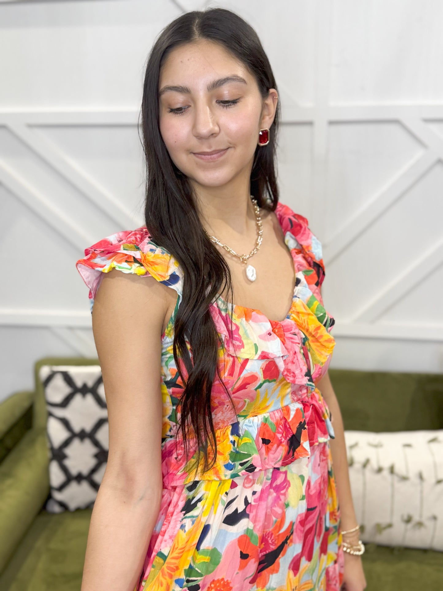 Florence Flutter Sleeve Dress