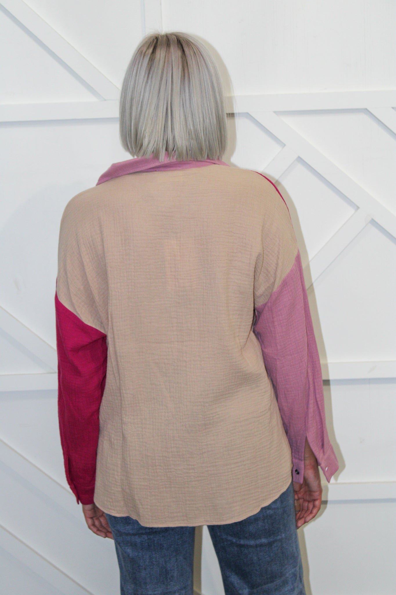 Hannah Colorblock Top
