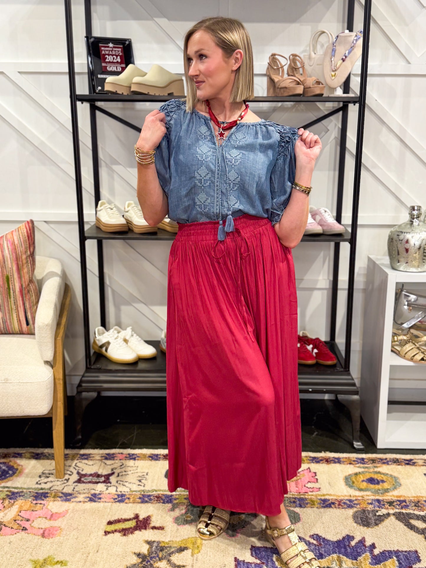 Riley Wide Leg Pant