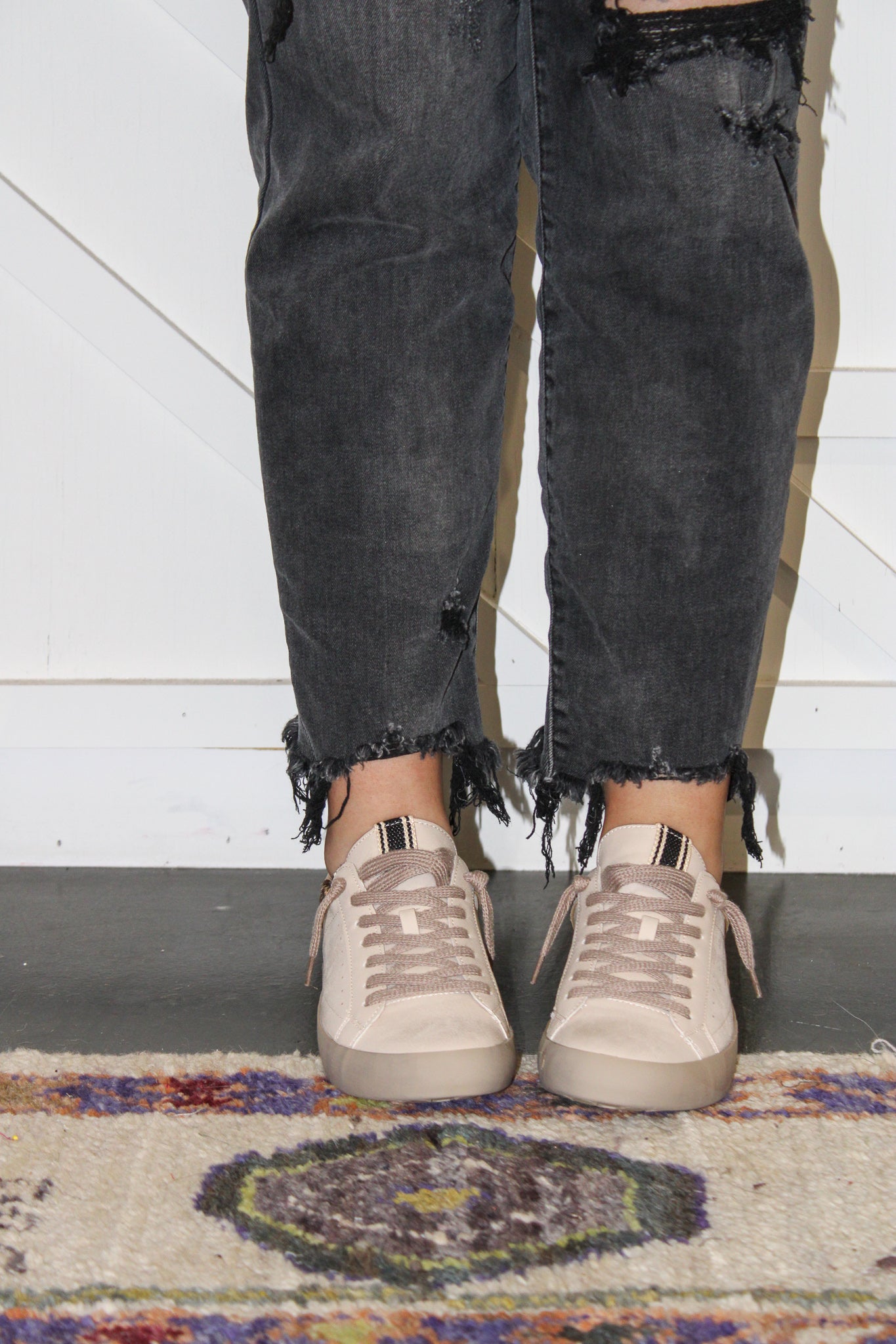 Paisley Leopard Sneakers