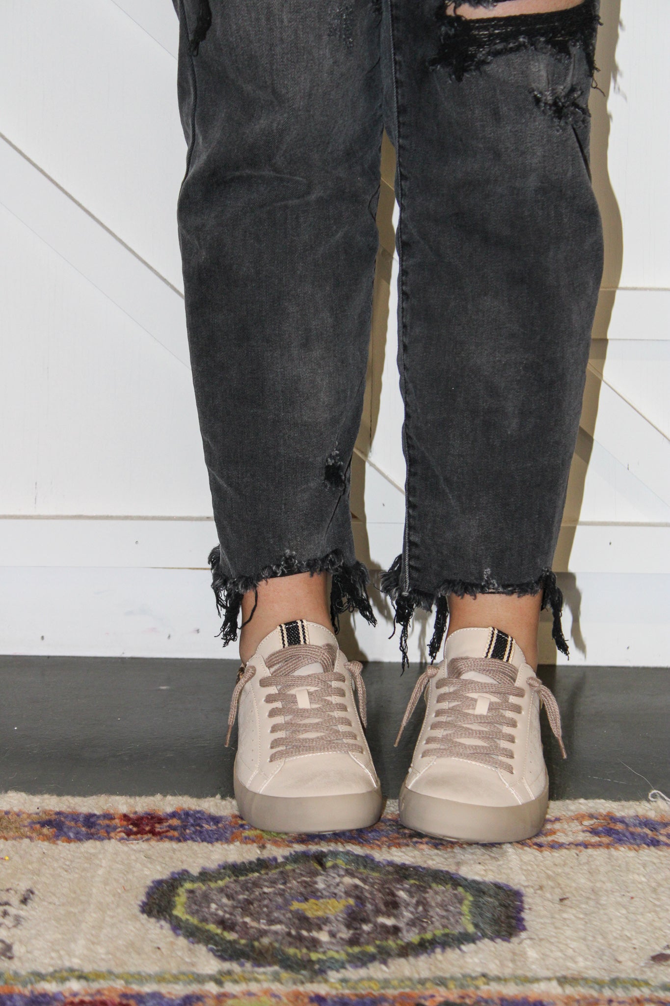 Paisley Leopard Sneakers