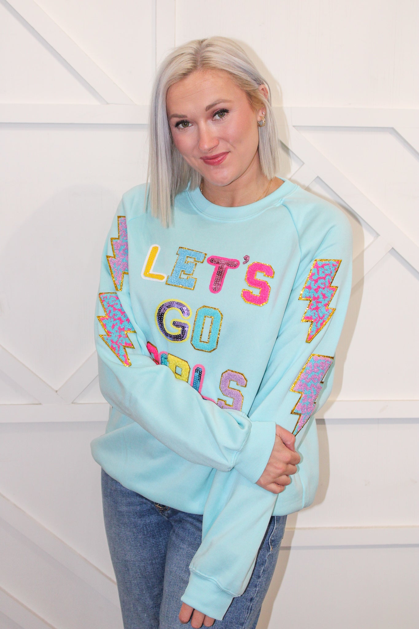 Sparkle Crew Sweatshirt