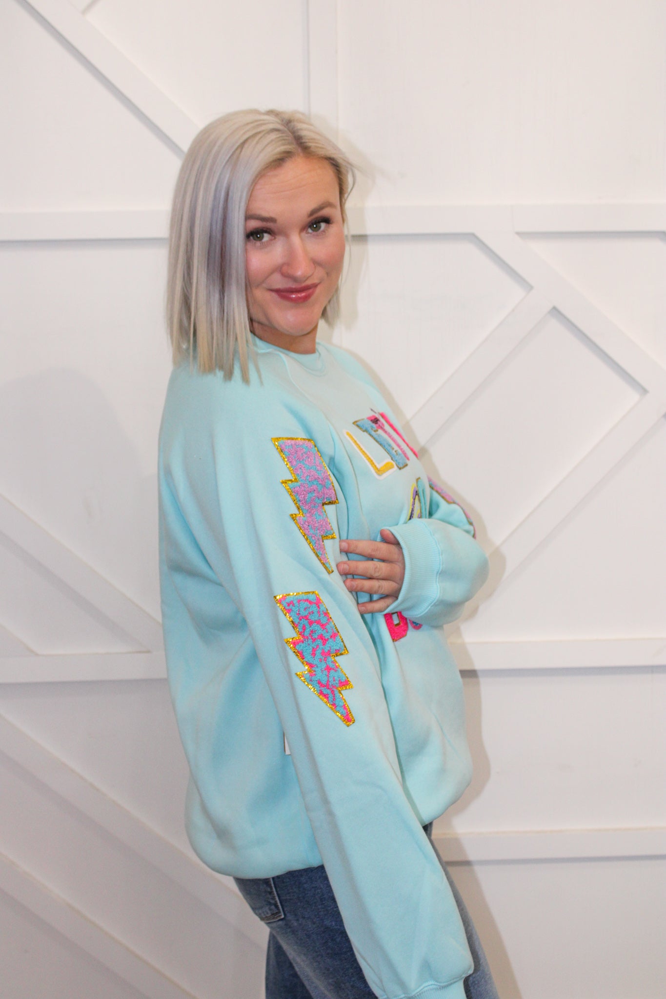 Sparkle Crew Sweatshirt