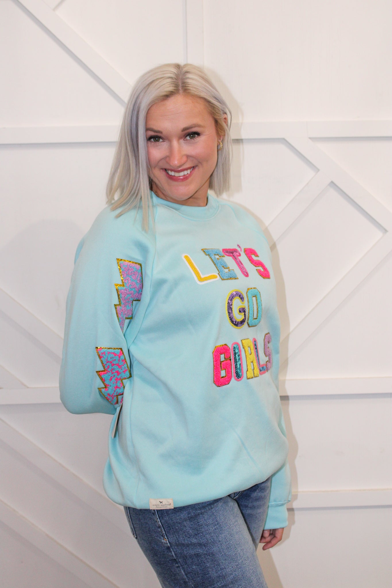 Sparkle Crew Sweatshirt