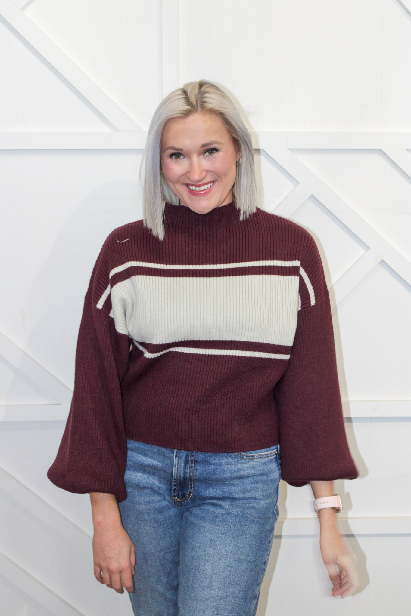 Jolie Striped Sweater