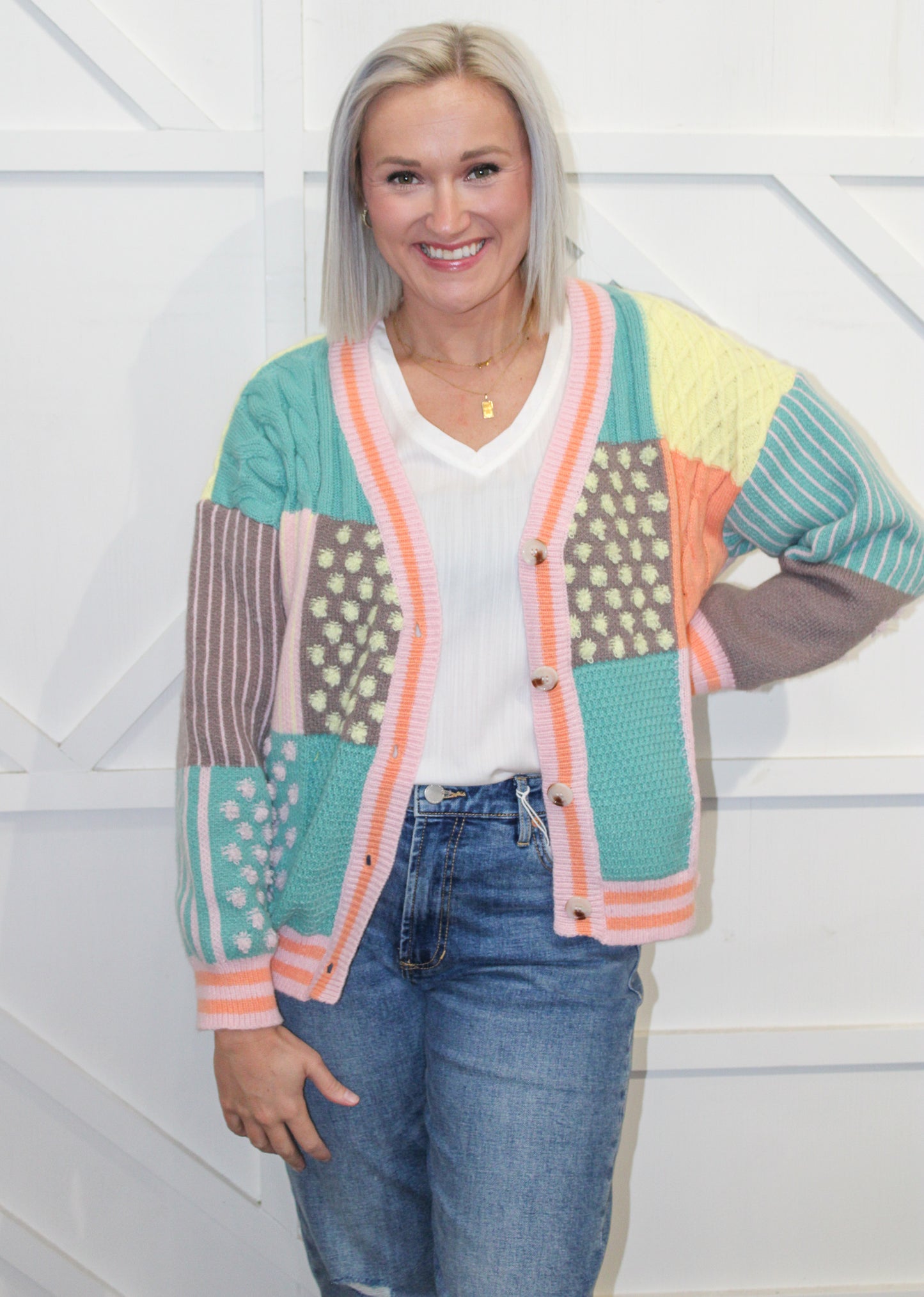 Shea Multi Color Cardigan
