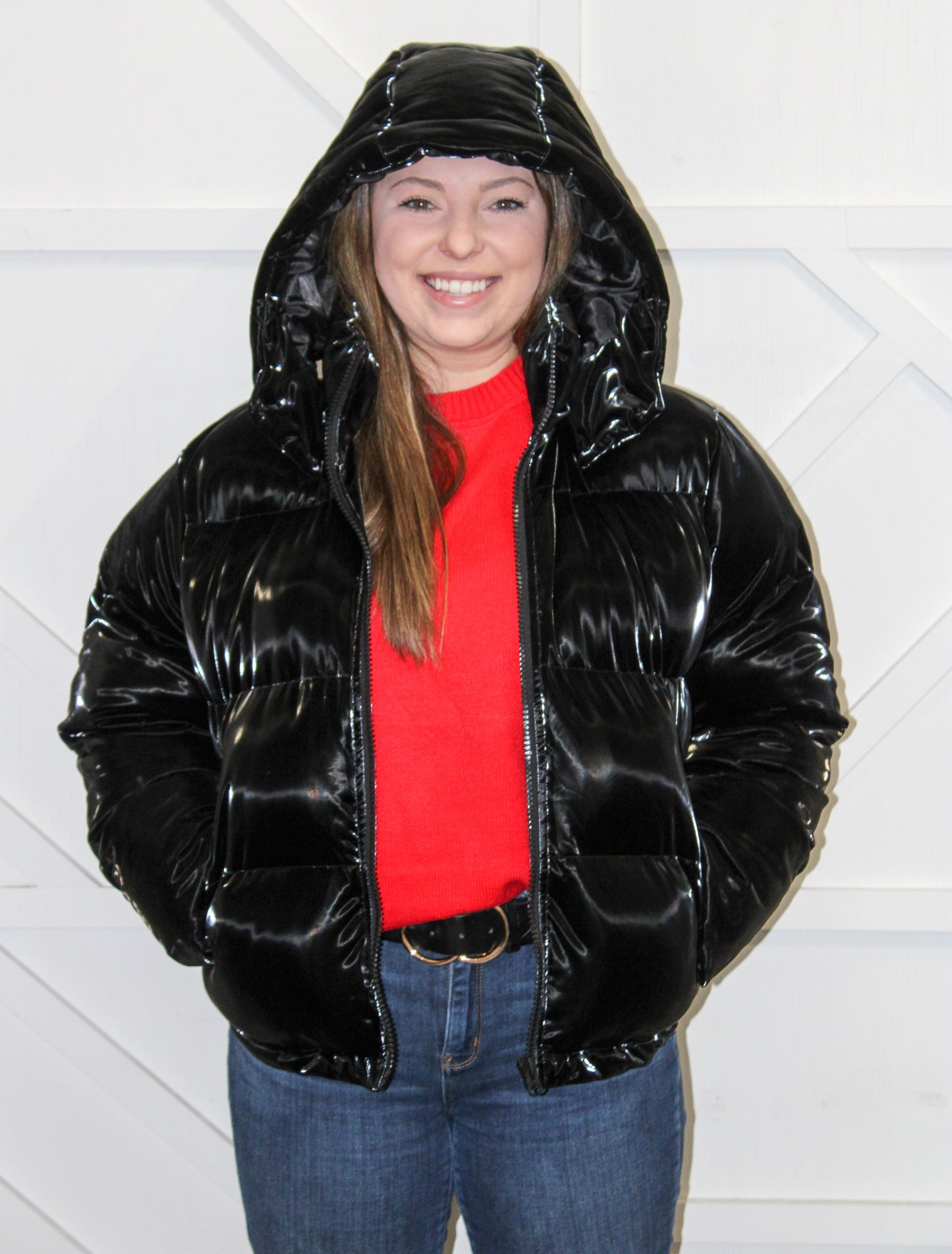 Kasey Shinny Puff Coat