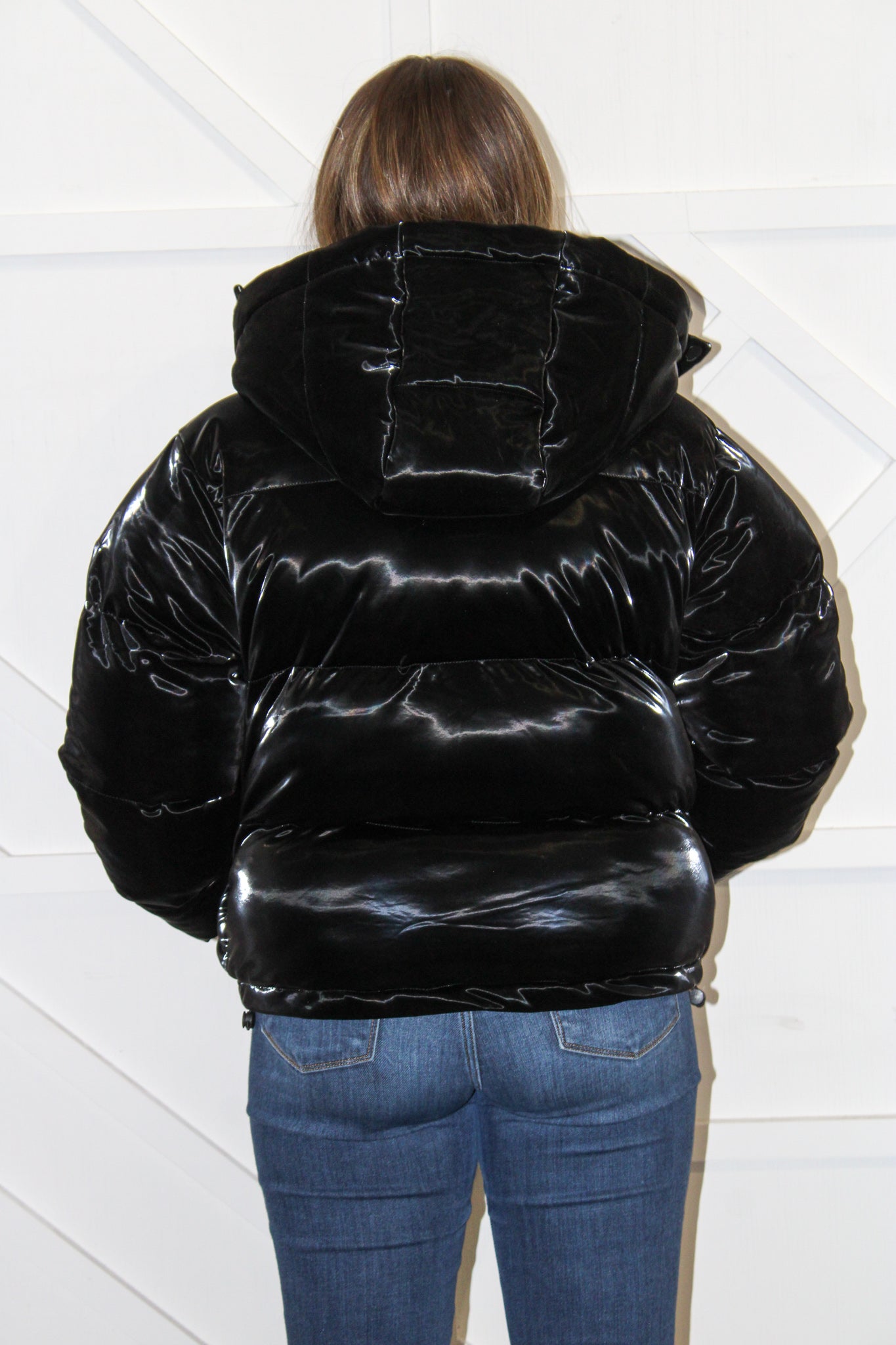 Kasey Shinny Puff Coat