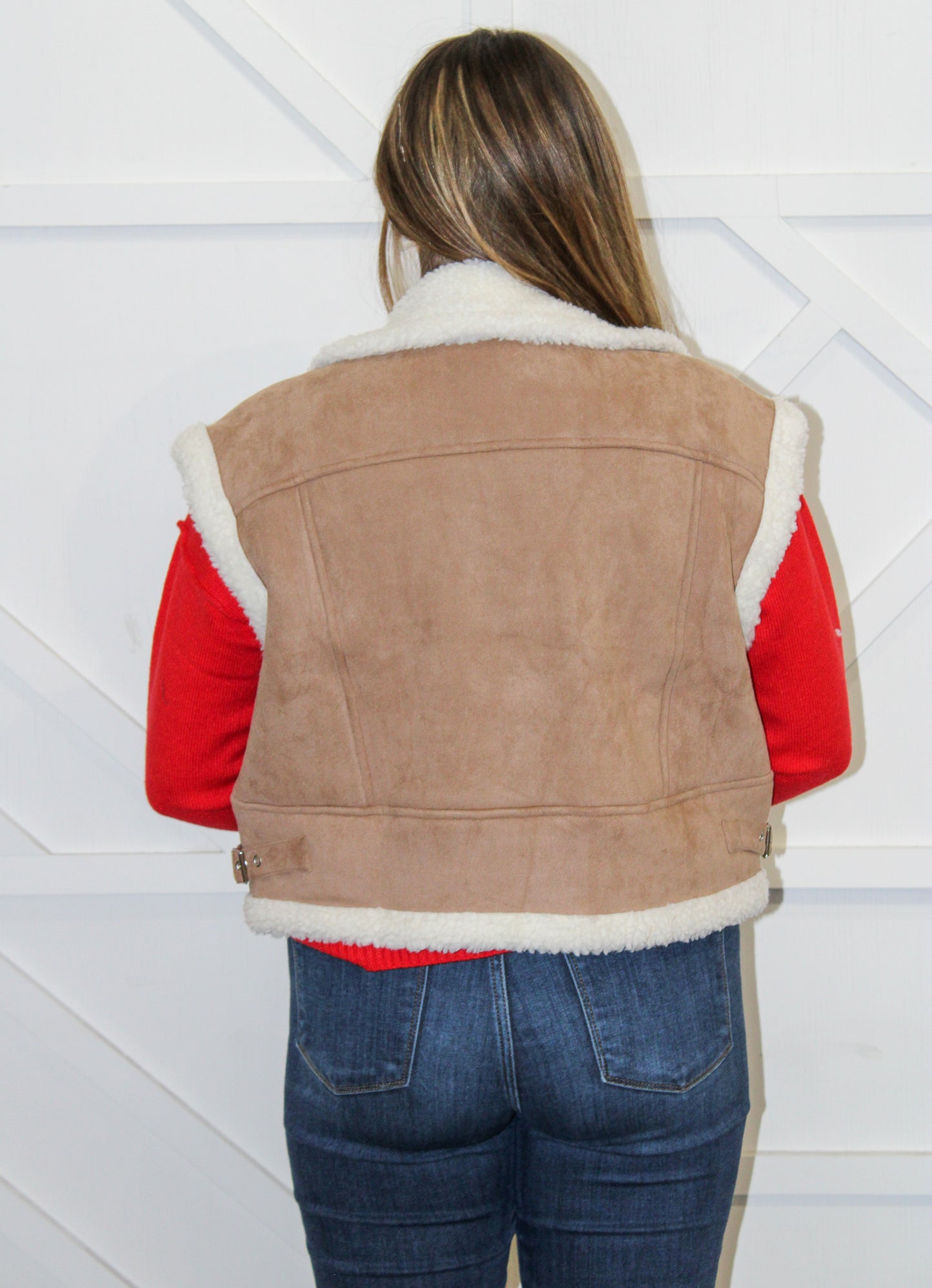 Lana Sherpa Vest
