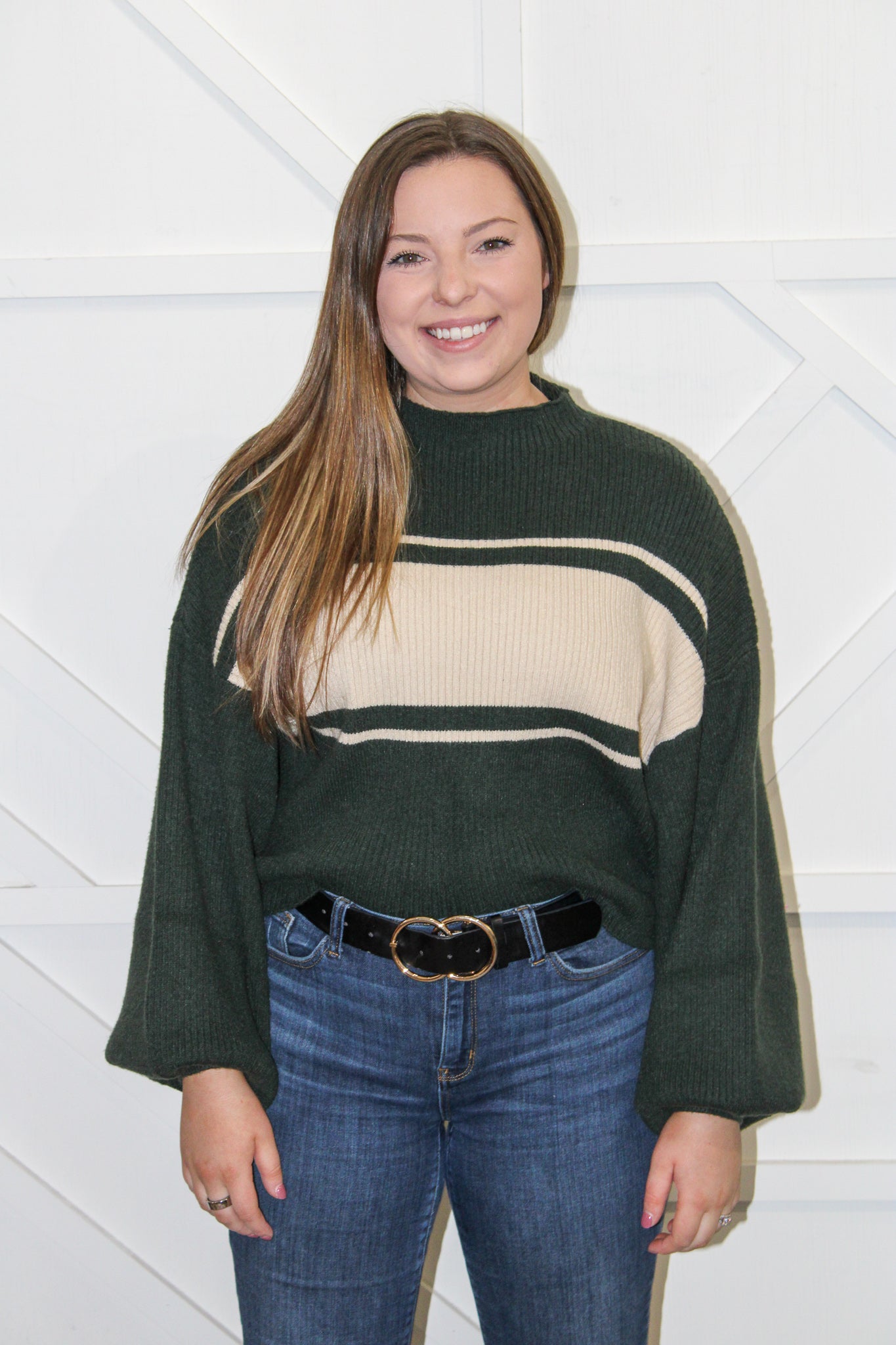 Jolie Striped Sweater