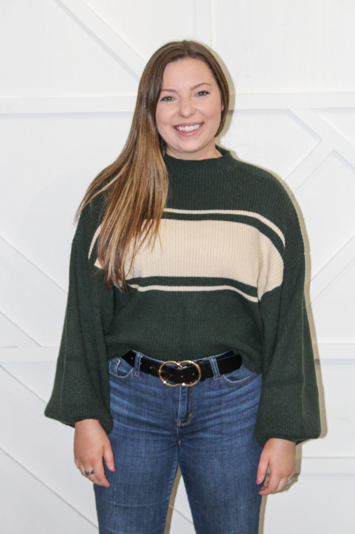 Jolie Striped Sweater