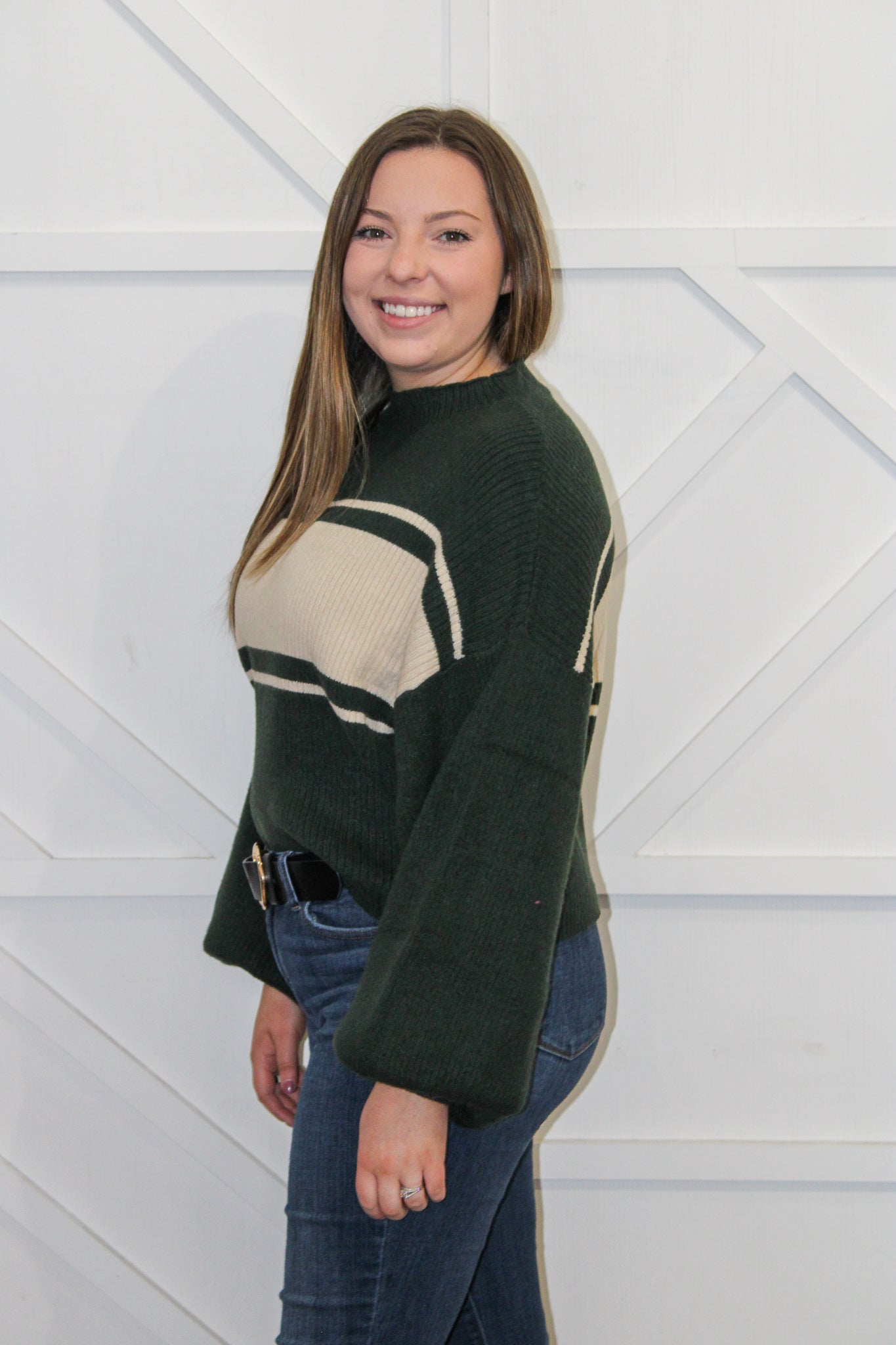 Jolie Striped Sweater