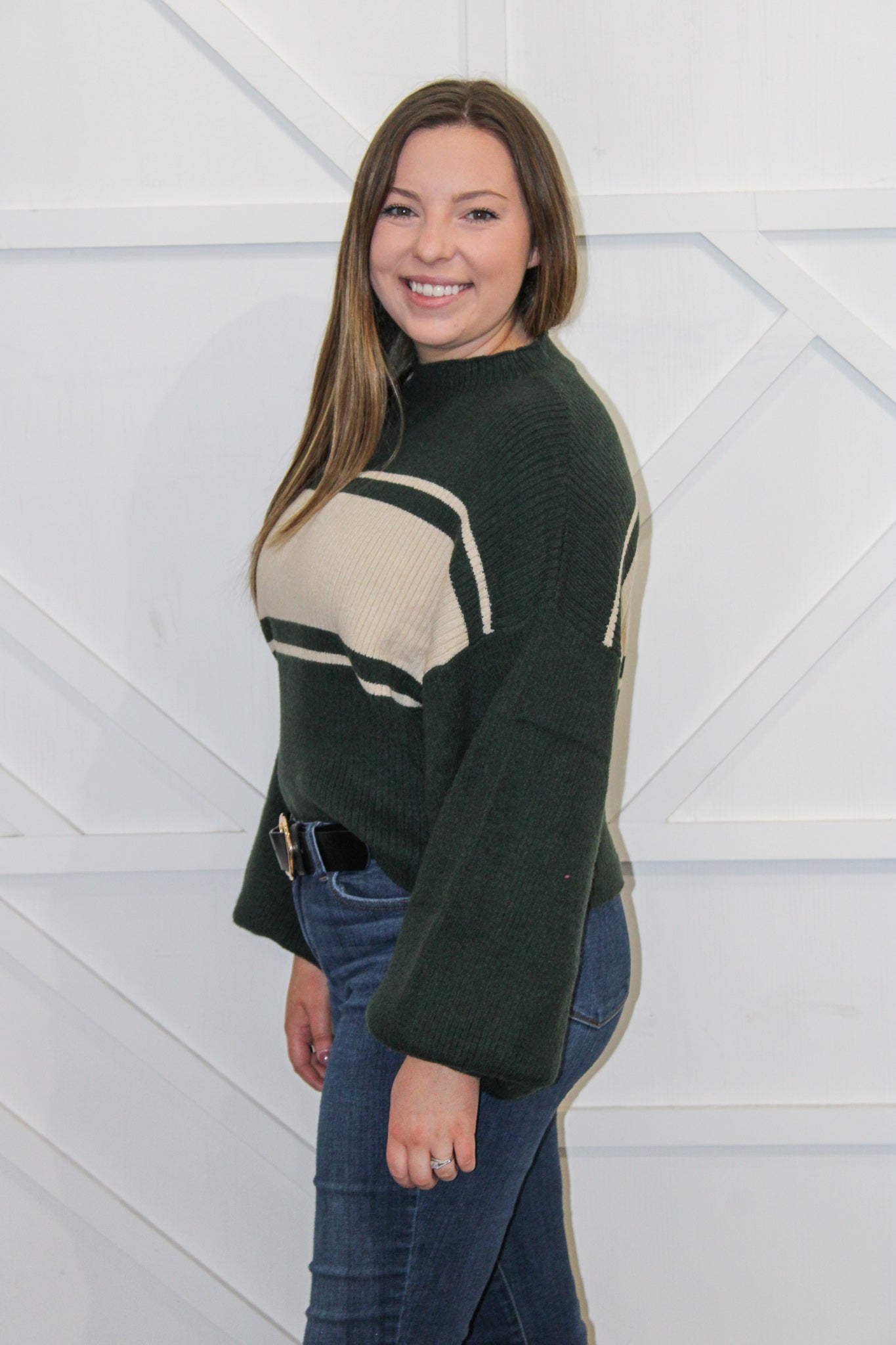 Jolie Striped Sweater