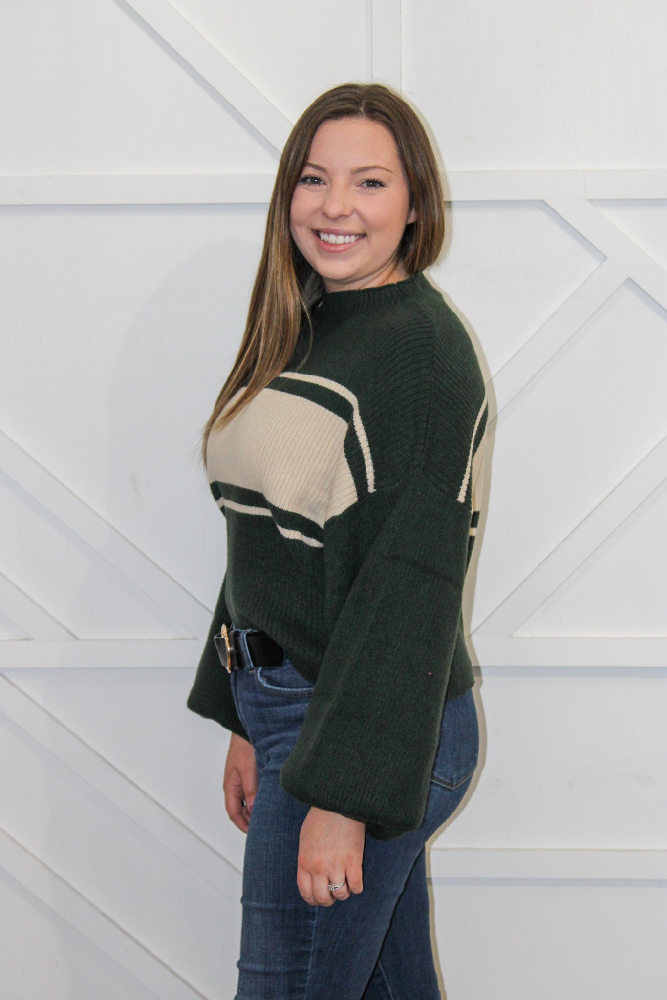 Jolie Striped Sweater