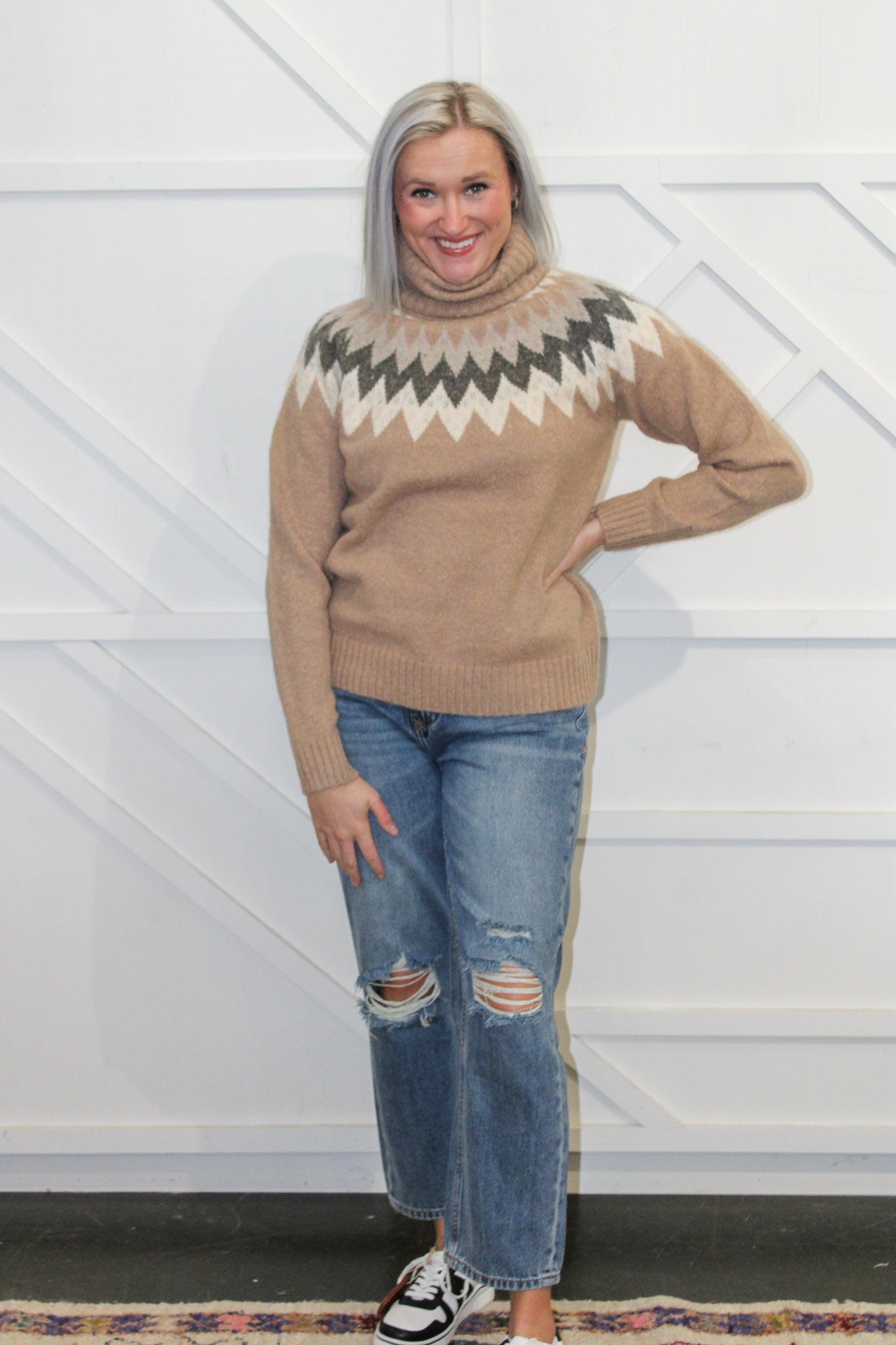 Farrah Turtleneck Sweater
