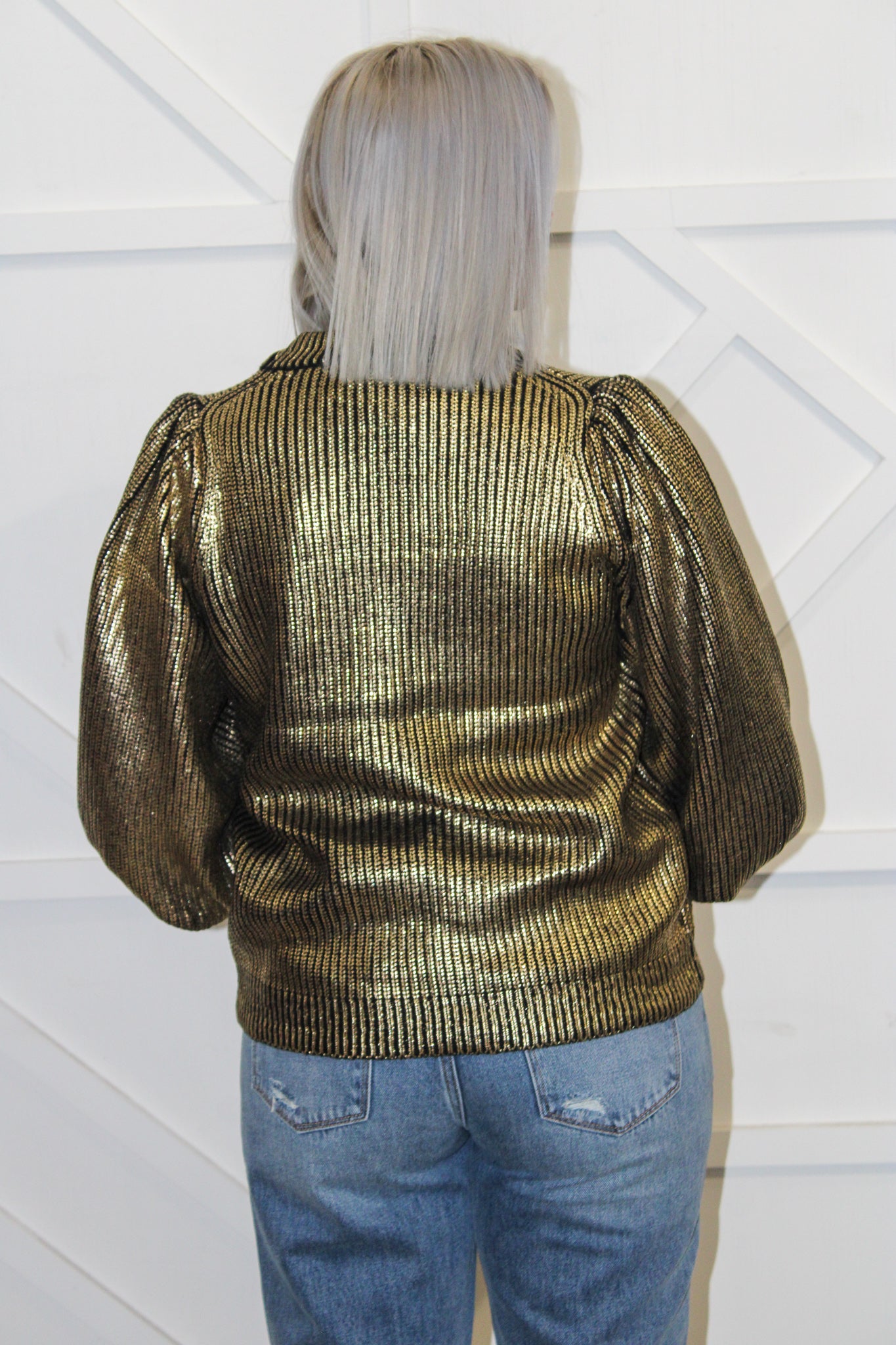 Millie Metallic Sweater