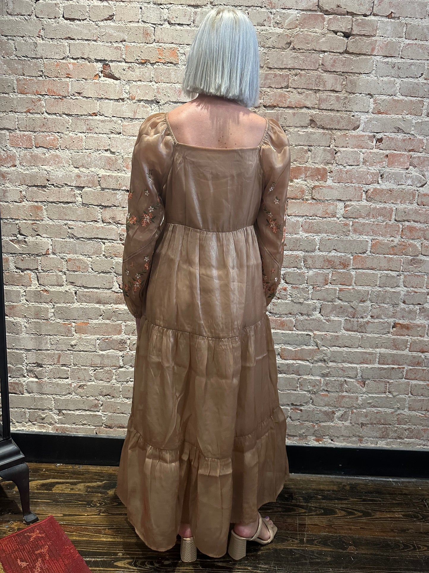 Ella Embroidered Maxi Dress