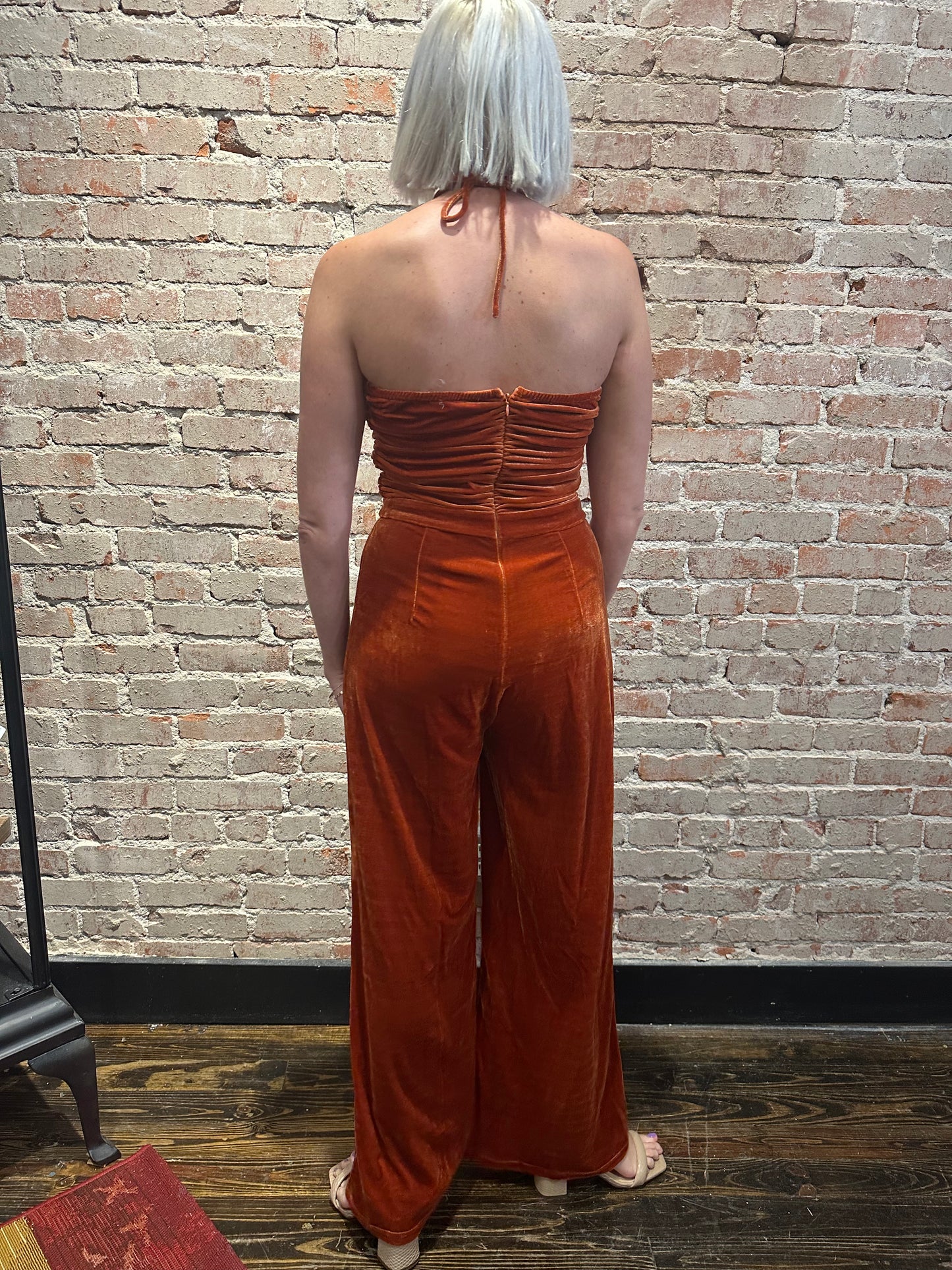 Charmaine Velvet Jumpsuit