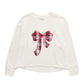 Tartan Bow Lounge Sweatshirt