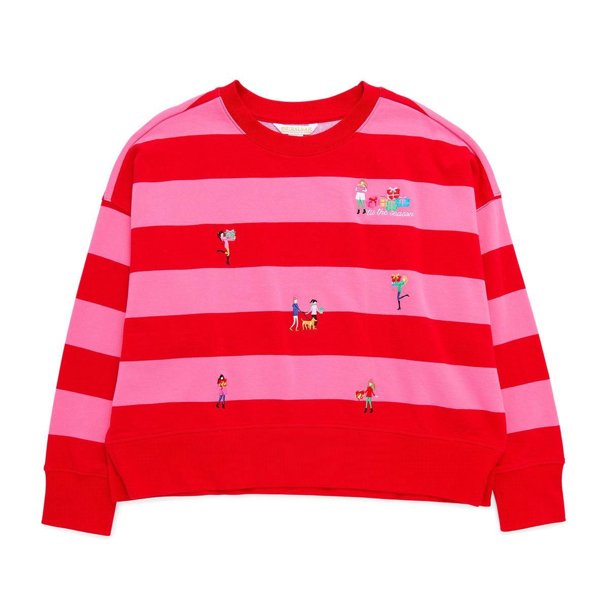 Gifting Embroidery Relax Sweatshirt