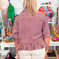 Gingham Checked Blouse