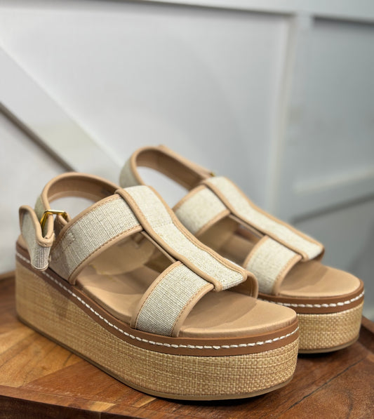 Swell Linen Sandal