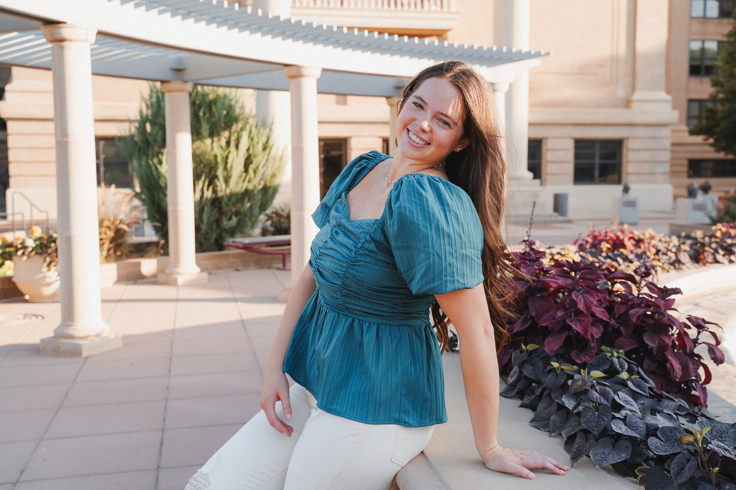 Georgia Puff Sleeve Top