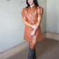 Diedra Vegan Leather Dress